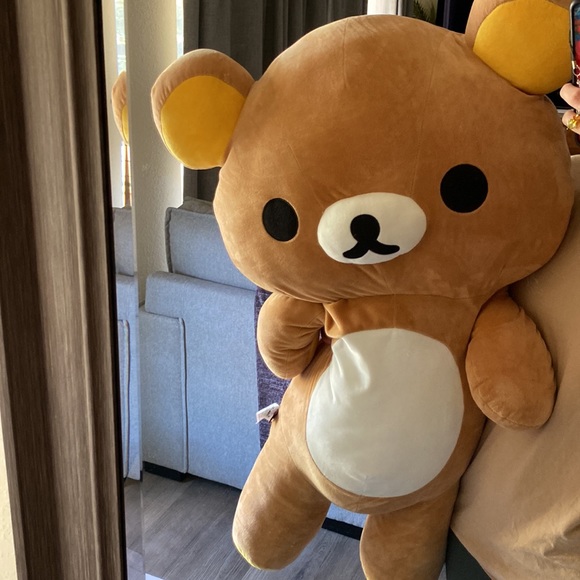 JUMBO Rilakkuma Bear! NWOT - Picture 4 of 5